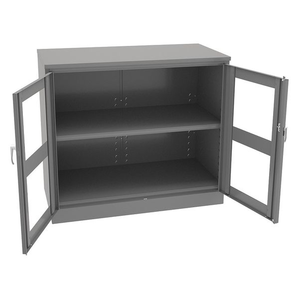 20/22 ga. Steel Storage Cabinet, 48 in W, 42 in H, Stationary