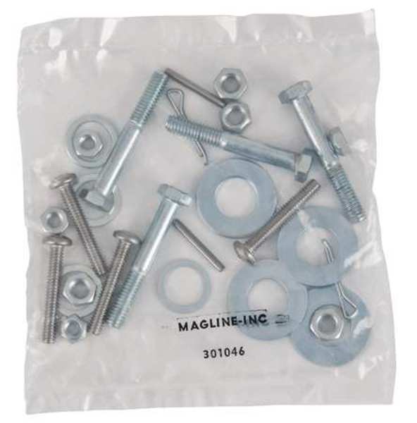 Hand Truck Fastener Pack Kit, 3 in H
