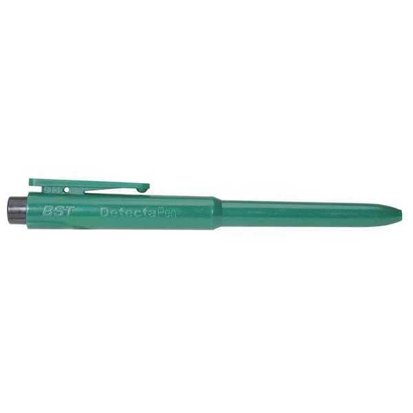 Metal Detectable Retractable Pen, Black, PK25