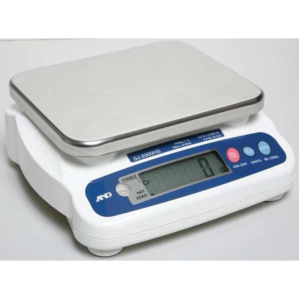 Digital Compact Bench Scale 2000g/4.4 lb. Capacity