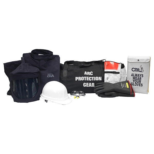 Arc Flash Jacket and Pant Kit, Navy, XL