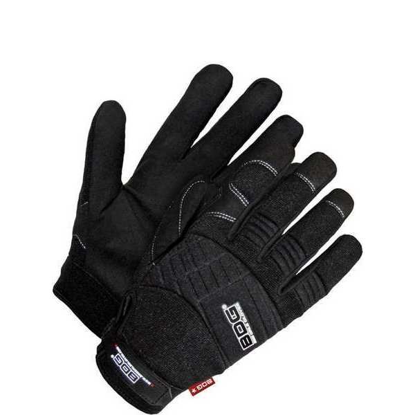 Mechanics Gloves, Black, Single Layer