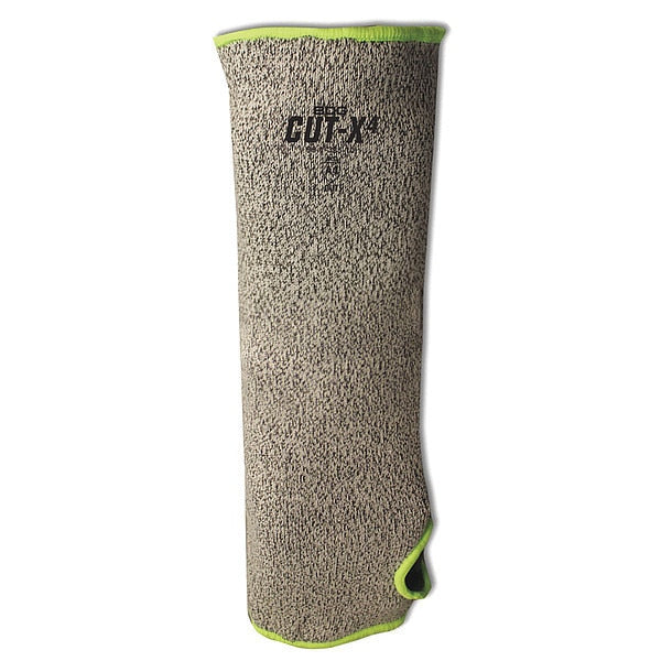 Grey Cut Resistant Sleeve Thumb Hole, Size 12