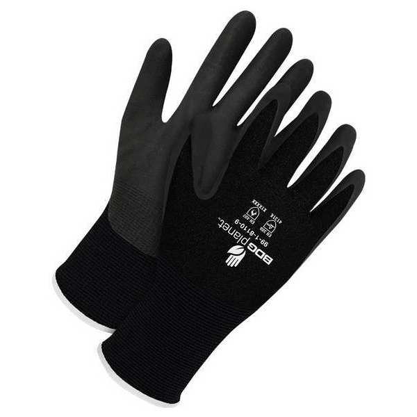 15 Gauge Black Nylon Spandex NBR Palm Net Zero, Size XS (6)