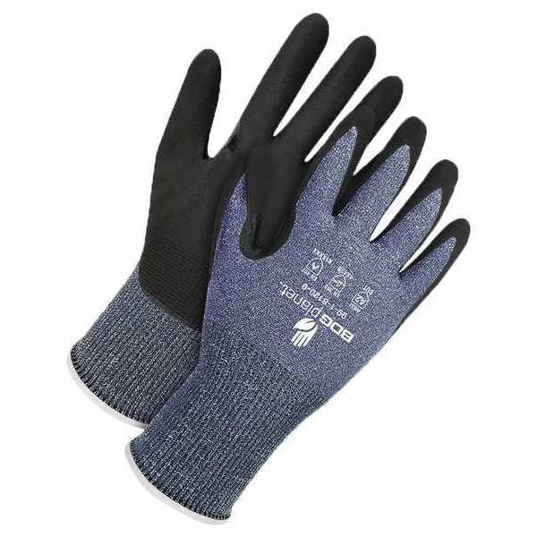 15 Gauge Blue HPPE/Glass with NBR Palm Net Zero, Size X2L (11)