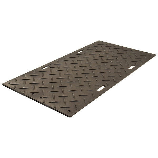 Ground Protection Mat High Density Polyethylene 6 ft 3 ft 1/2 in