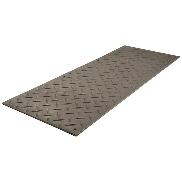 Ground Protection Mat High Density Polyethylene 8 ft 3 ft 1/2 in