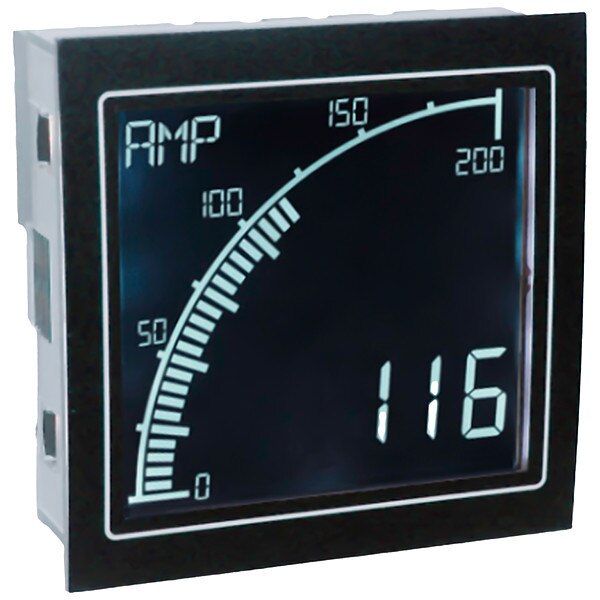 Analog Panel Meter, AC, 68mm x 68mm, Screw