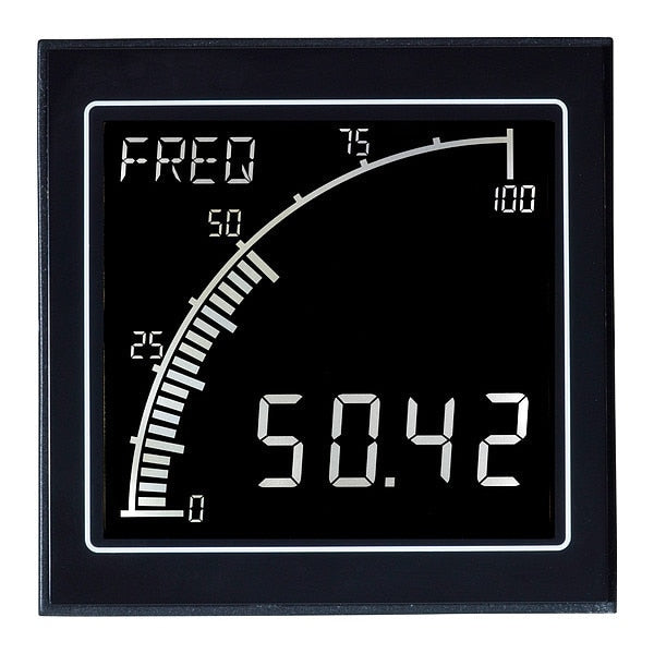 Frequency Panel Meter, 12 NEMA Rating