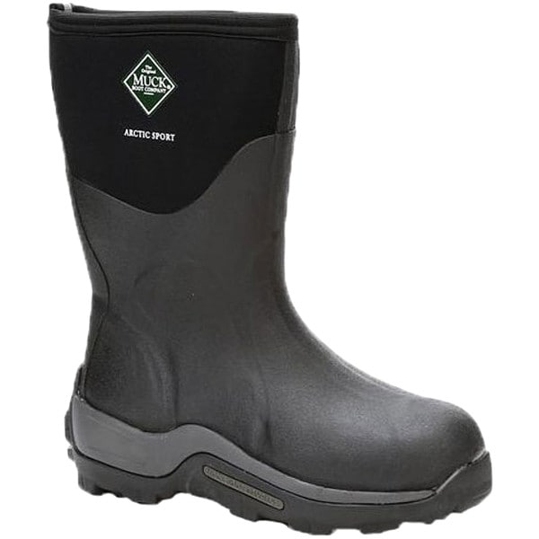 Women Rubber Boot, Black, Size 5, PR