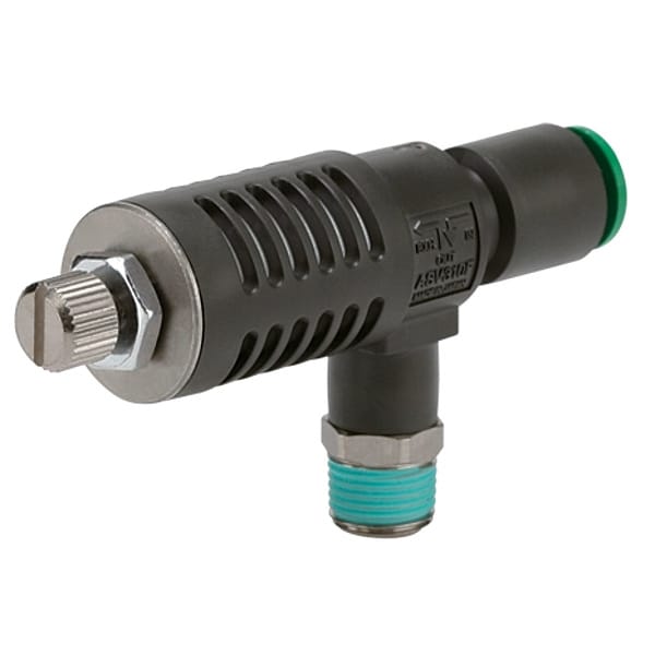 Speed Exhaust Control Valve, 3/8 Tube, 1/8
