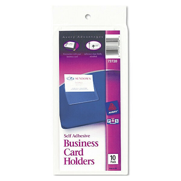 Holder, Label, F/BusinessCard, PK10
