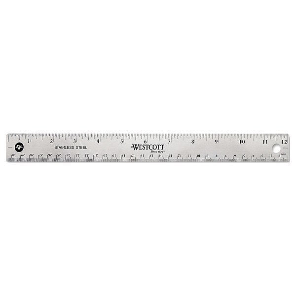 Ruler, Stainless Steel, 12