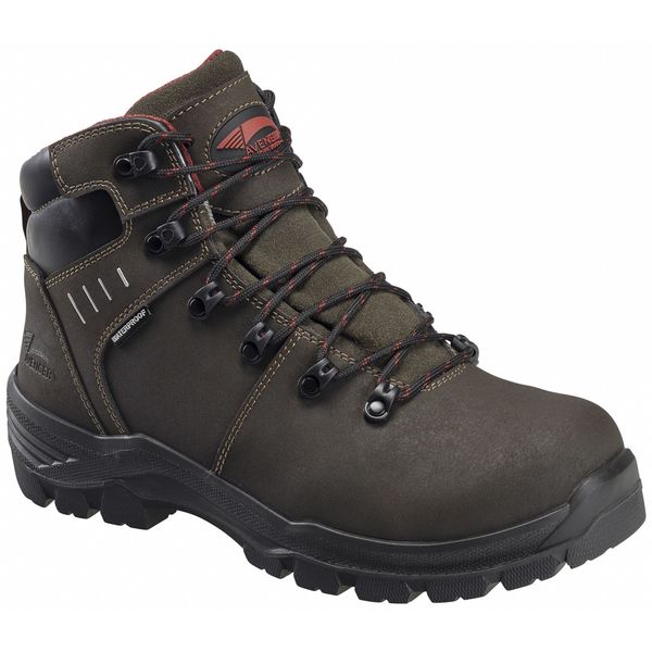 Size 14 Men's 6 in Work Boot Carbon Fiber Mens Work Boot, Foundation Brown