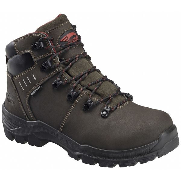 Size 9 Men's 6 in Work Boot Carbon Fiber Mens Work Boot, Foundation Brown