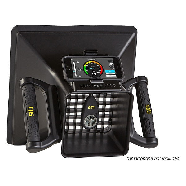 Airflow Capture Hood w/Meter, 12-1/4