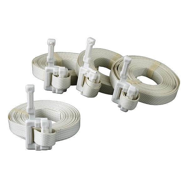 BKS BL Plast Strap W/Buckle .5x25, PK250
