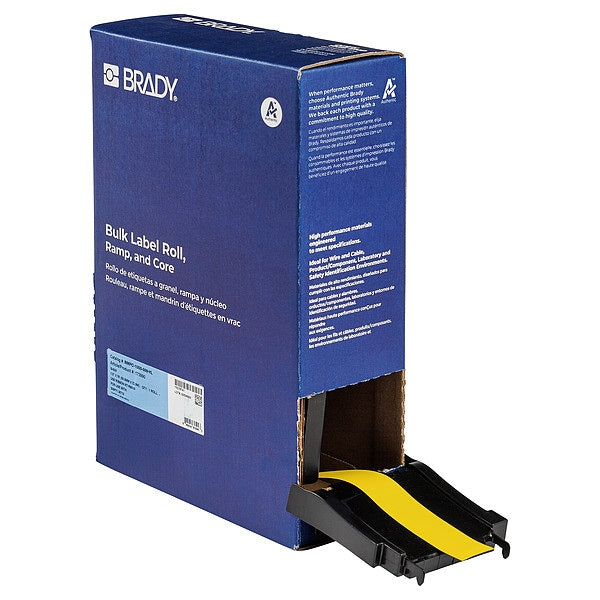 Label, Polyester, Color Yellow, 1