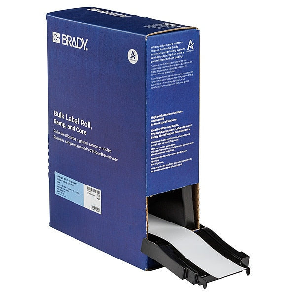 Label, Polyester, Color White, 1 51/64