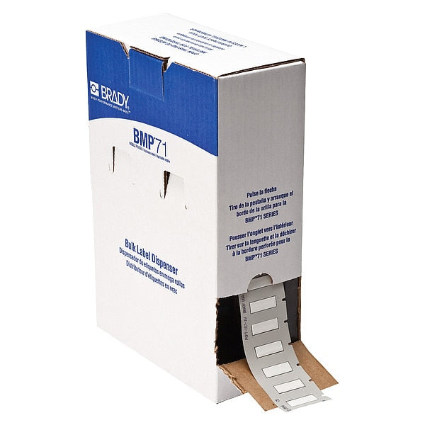 Sleeve, 1 in W, 21/64 in H, Die-cut