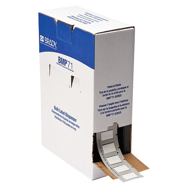 Sleeve, 1 in W, 41/64 in H, Die-cut