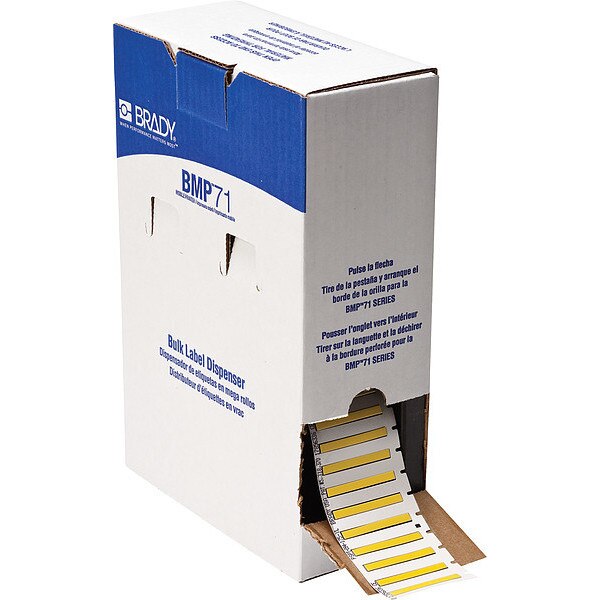 Sleeve, 1 3/4 in W, 3/16 in H, Die-cut