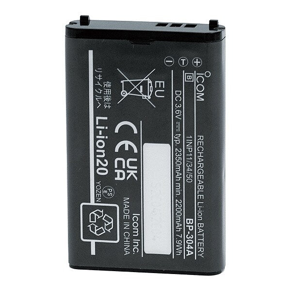 Rechargeable Battery, Lithium Ion, 3.6 V