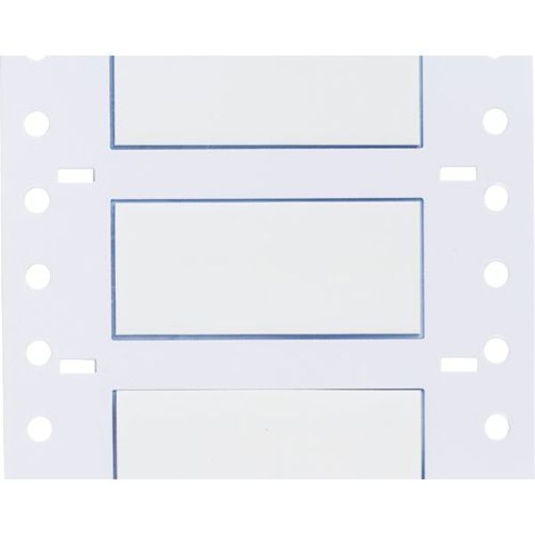 Wire Marking Sleeves, White, Labels/Roll: 500
