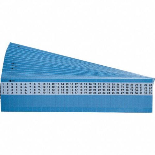 Wire Marker, Preprintd, Self-Lamintng, PK25