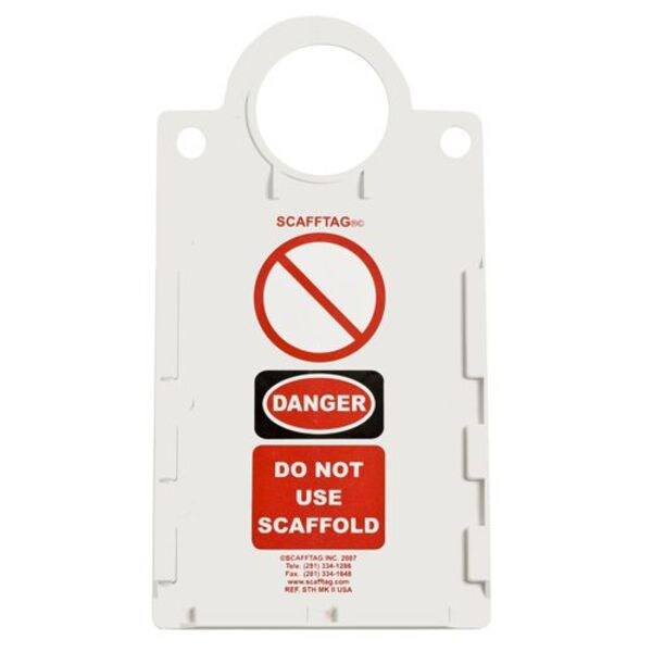 Scafftag(R) II Hldr, 11-1/2 x 6 In, PK10