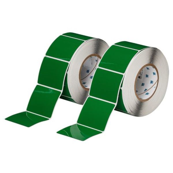 Label, Green, Labels/Roll: 500