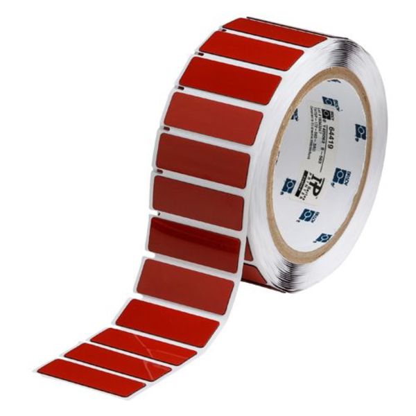 Label, Red, Labels/Roll: 500