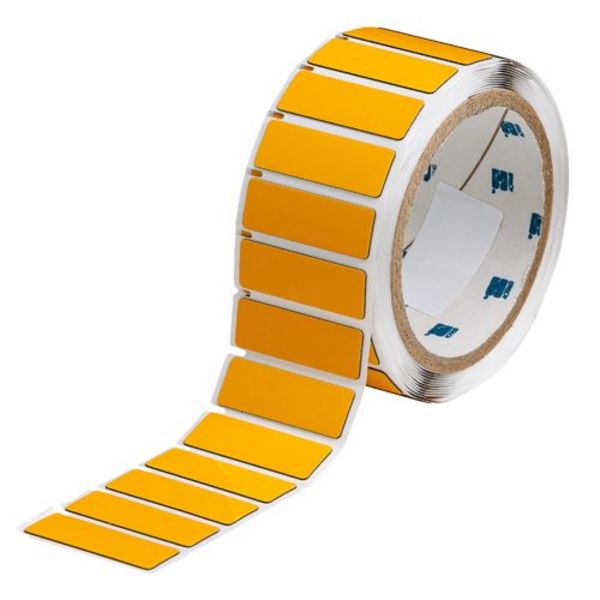 Label, Yellow, Labels/Roll: 500