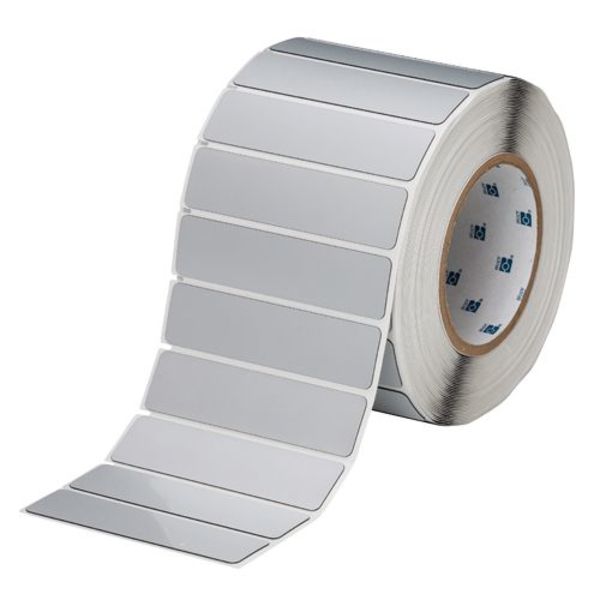 Label, Silver, Labels/Roll: 500