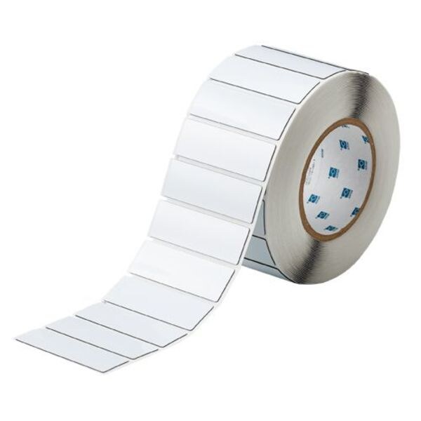 Raised Panel Label, White, Labels/Roll: 500