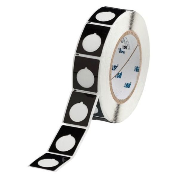Thermal Transfer Label, Black, Labels/Roll: 250