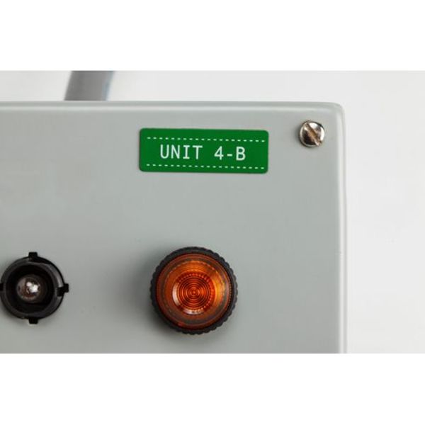 Green Polyester Wire Marker, THTEP172-593-.25GN