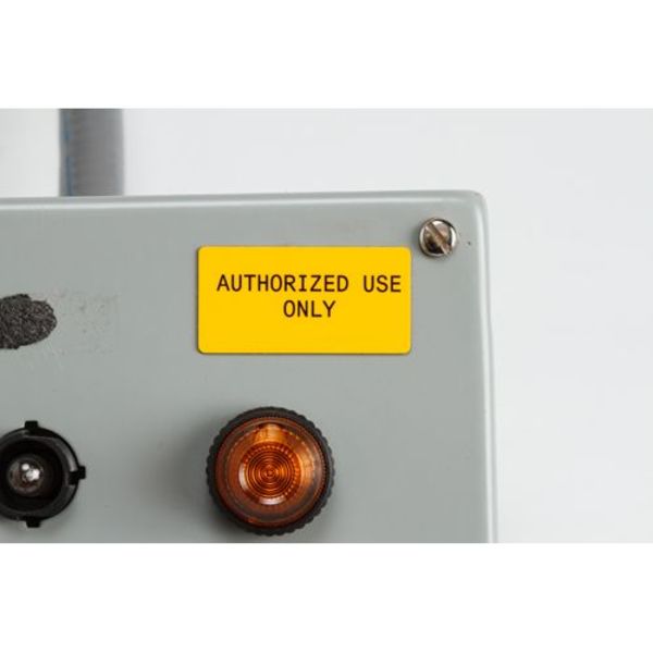 Thermal Transfer Label, Yellow, Labels/Roll: 250