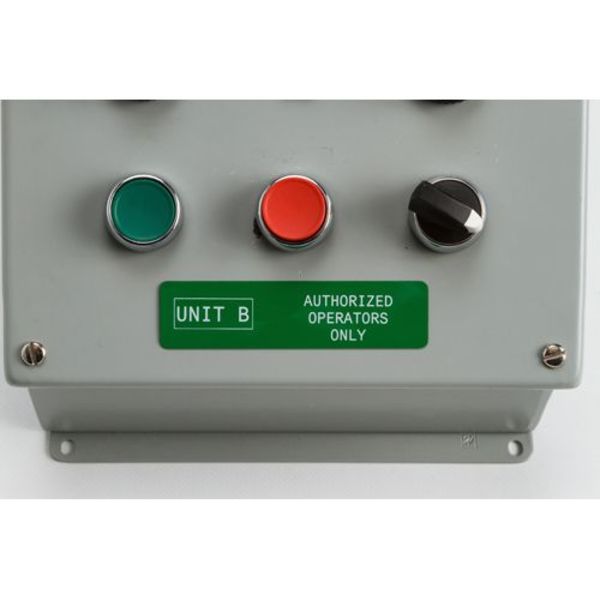Thermal Transfer Label, Green, Labels/Roll: 250