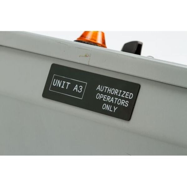 Thermal Transfer Label, Black, Labels/Roll: 250