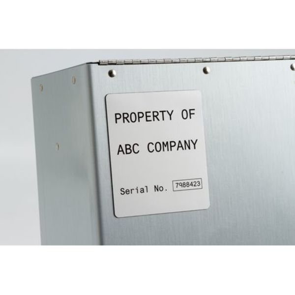 Silver Polyester Wire Marker, THTEP178-593-.25SL