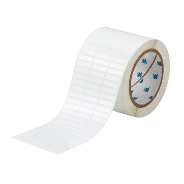 Label, White, 1 In. W, Polyester