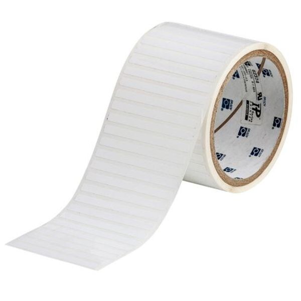 Thermal Transfer Label, White, Labels/Roll: 2500