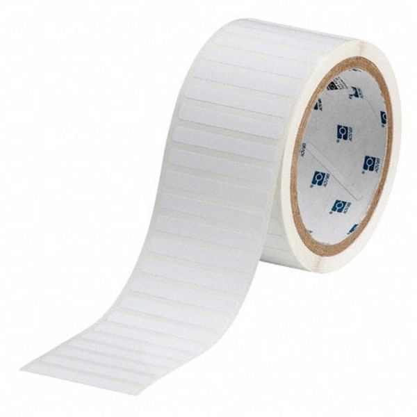 Thermal Transfer Label, White, Labels/Roll: 2500
