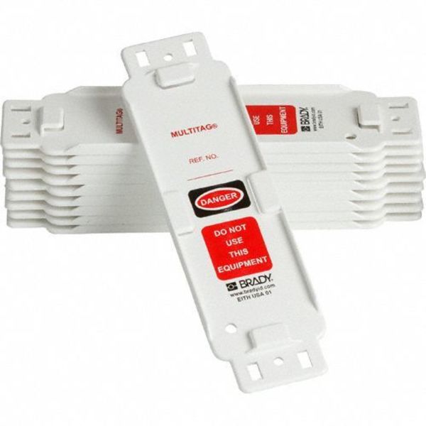 Multitag(r) Hldr, 8-1/4 x 2-1/4 In, PK10