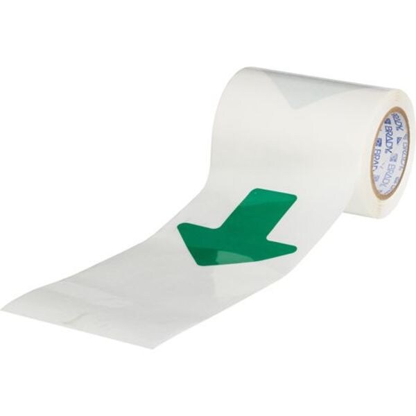 Floor Marking Tape, Arrow, 2In, 5In L, PK52