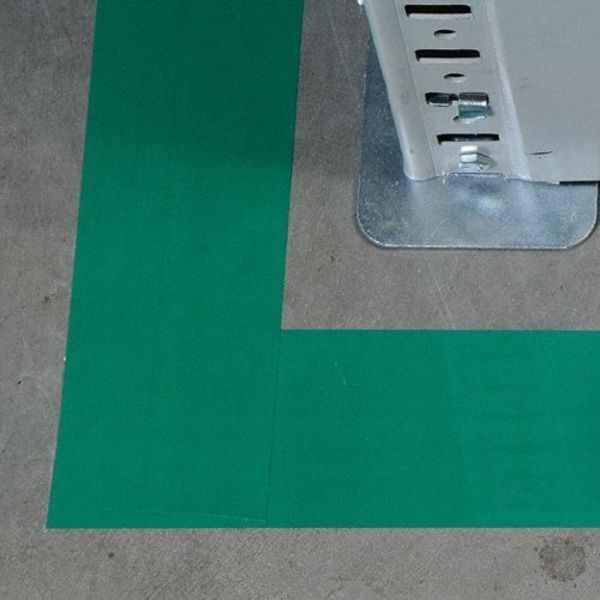 Floor Marking Tape, Roll, 2In W, 100 ft. L