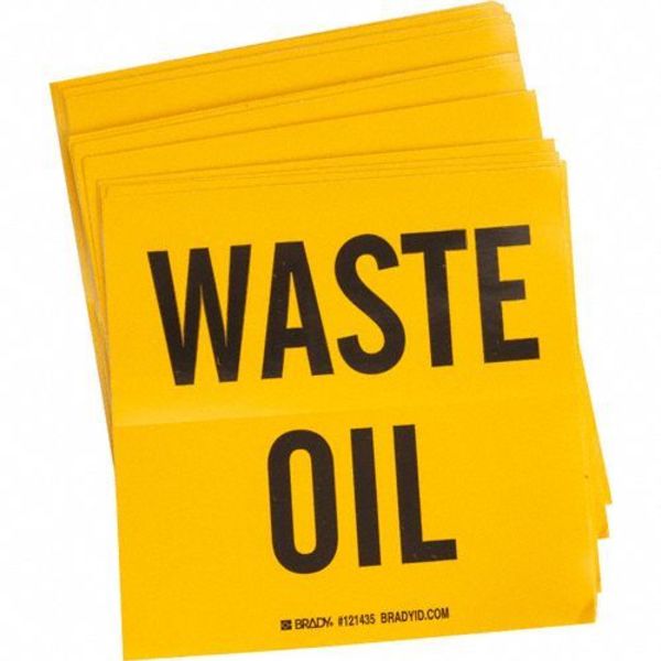 Drum Label, 6 In. W, 6 In. H, PK100