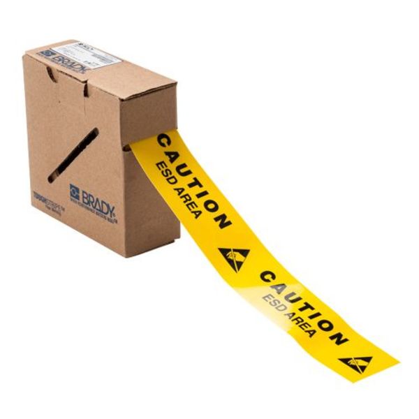 Floor Marking Tape, Square, 2 In.W, 100 ft.