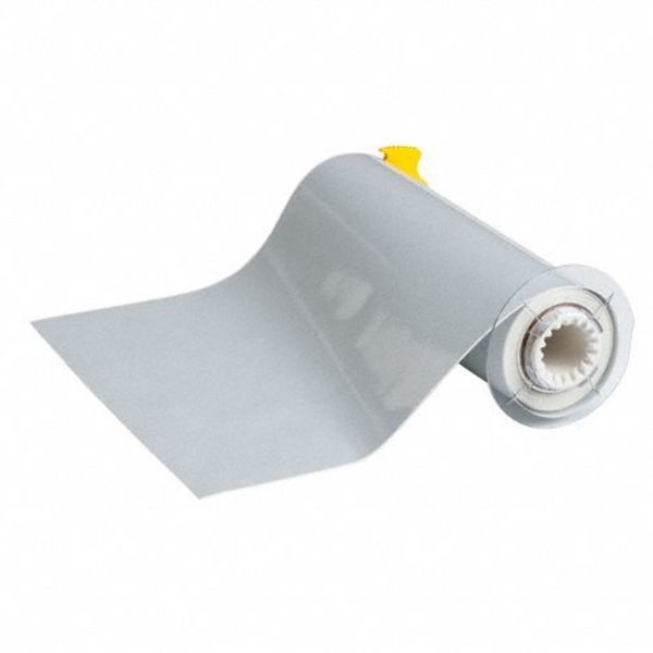 Label Tape Cartridge, Metallic Silver, Labels/Roll: Continuous